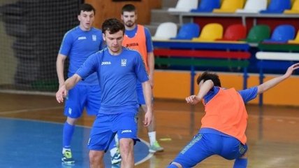 Сборная Украины по футзалу добыла победу в товарищеском матче перед Евро-2018