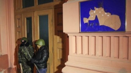 Активисты захватили здание Минюста