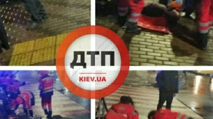 Мужчина умер прямо на улице: фото с места смертельного ЧП в центре Киева