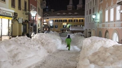 Самые сильные снегопады за 20 лет: Германия и Австрия оказались в плену непогоды
