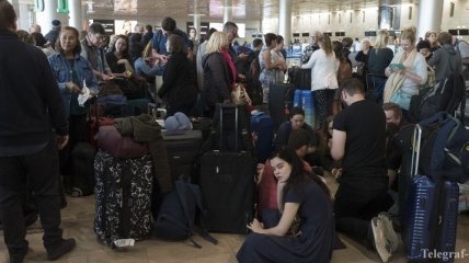 Главный аэропорт Израиля не работает из-за общегосударственной забастовки