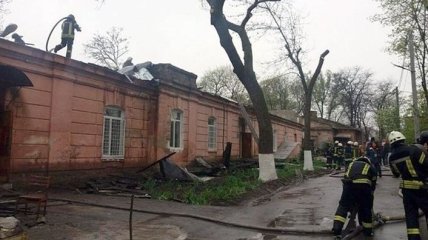 В Одессе произошел пожар в психиатрической больнице