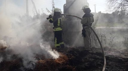 При пожаре под Киевом погибли три человека
