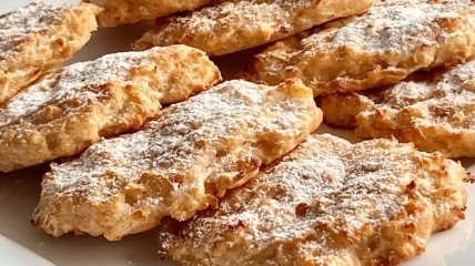 Сирне печиво з яблуками — рецепт