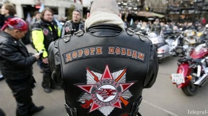 "Ночных волков" заставили снять с мотоциклов символ оккупации РФ