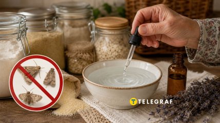 Рецепт раствора от пищевой моли