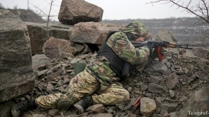 Боевики пытались атаковать украинских военных под Мариуполем