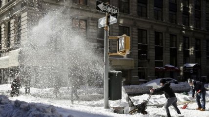 Из-за снегопада в США погибли не менее 30 человек