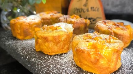 Кексы из хурмы