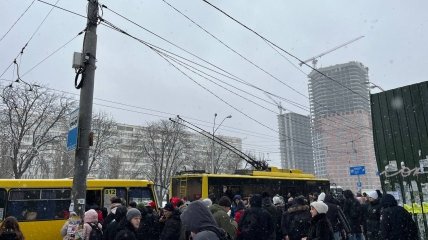 Транспортний колапс у Києві