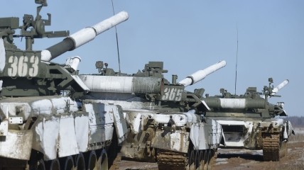 Так виглядають танки T-80UD, який в Україні майже немає