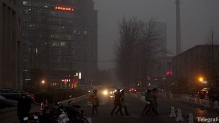 Китайский смог теперь в Японии