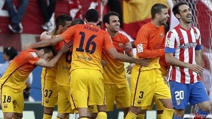 "Барселона" одержала гостевую победу над "Атлетико"