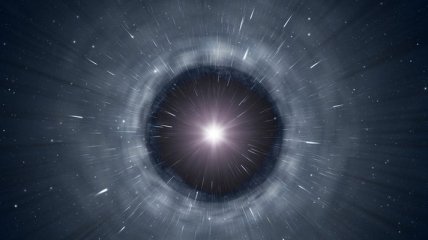 Газовый пузырь сверхмассивной черной дыры