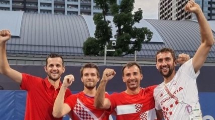 На Олимпиаде в Токио разыграли первые медали в теннисе