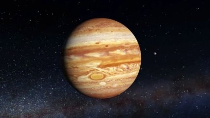 NASA показало "акварельные штормы" на Юпитере