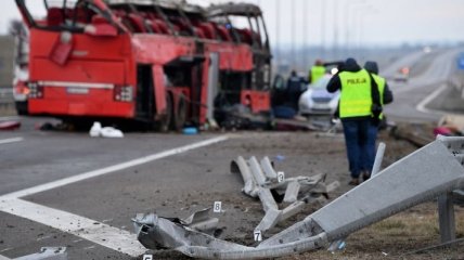 ДТП с украинским автобусом в Польше: число жертв увеличилось