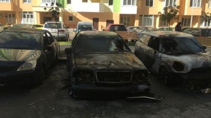 В Коцюбинском сожгли автомобили местной активистки 