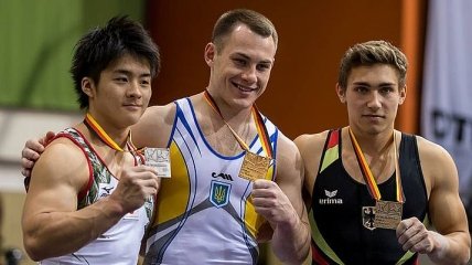 Гимнаст Радивилов завоевал два золота на этапе Кубка мира