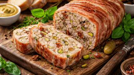 Мясной террин с фисташками