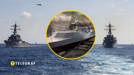 Кораблі, морський дрон РФ