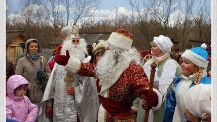 Главная резиденция Деда Мороза открывается в Древнем Киеве (ФОТО)