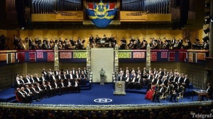 В Стокгольме прошла церемония вручения Нобелевской премии