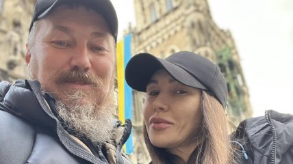 Роберт "Мадяр" Бровді з дружиною Наталією