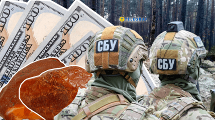 СБУ, янтарь, доллары