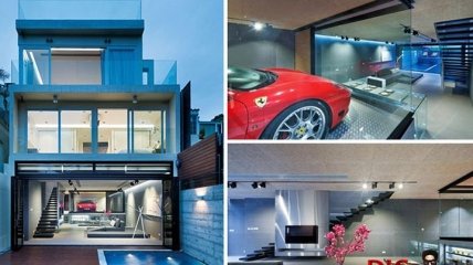 Ультрасовременный дом со стеклянным гаражом построили в Гонконге (Фото)