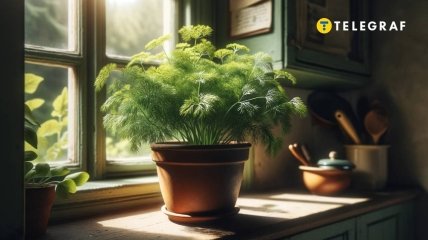 Выращивать зелень на подоконнике совсем не сложно (изображение создано с помощью ИИ)