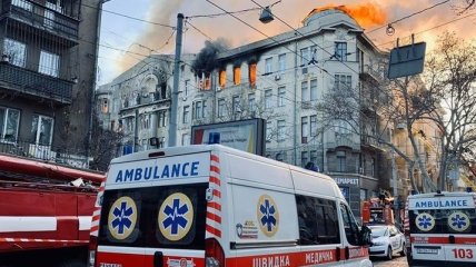 Пожар в Одесском колледже: спасатели уточнили количество пострадавших 