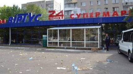 В Одесской области неизвестные захватили два супермаркета
