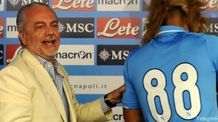 Президент "Наполи" хочет создать объединенный европейский чемпионат