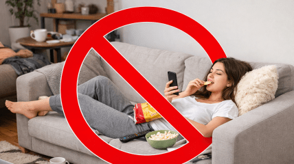 Дівчина байдикує