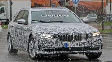 BMW тестирует новый 5-series Touring