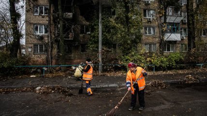 Последствия прилета в Киеве