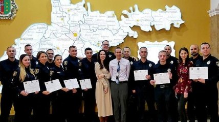 Делегация правоохранителей Штатов поделилась опытом с Нацполицией (Фото)