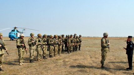 Иностранцам разрешили участвовать в военных учениях в Украины 