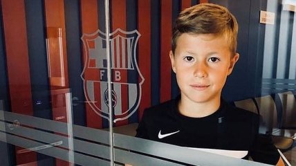 8-летний украинец Калашников попал в "Барселону": первые слова и кумир из бокса