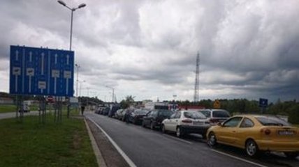 На украинско-польской границе застряли 770 авто