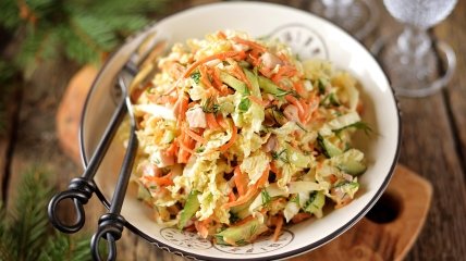 Салат из фасоли и корейской моркови, рецепт приготовления