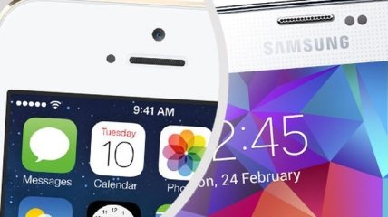 Samsung Galaxy S5 против iPhone 5s