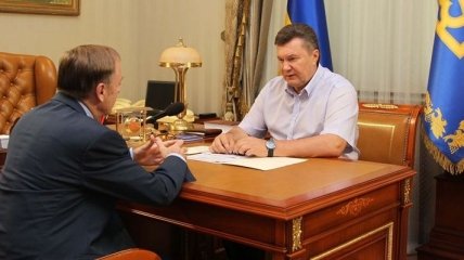 Янукович обсудил с Лавриновичем ход реформирования судебной системы
