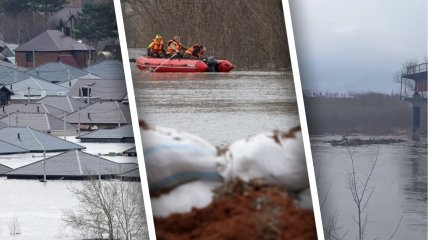 Мости зносить, міста йдуть під воду, а влада "морозиться": у Росії потоп дістався важливого міста (відео)