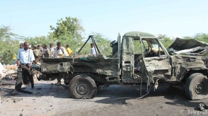В Сомали на оживленной дороге взорвался грузовик 