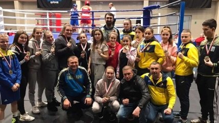Женская сборная Украины завоевала 15 наград на боксерском турнире в Польше