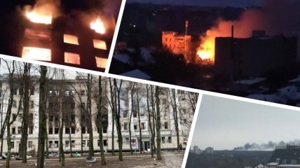 Последствия обстрелов Харькова