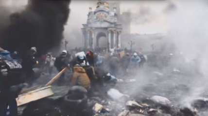 Как расстреливали активистов на Майдане (Видео)