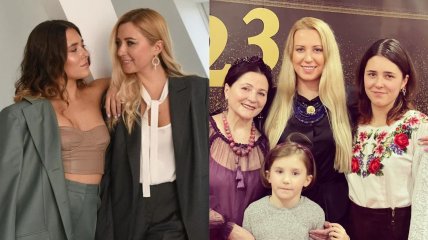 Тоня Матвієнко, її донька Уляна і Ніна Матвієнко